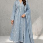 Sky Bloom Frock