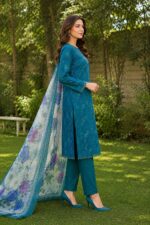 Teal Bloom Elegance - Image 3